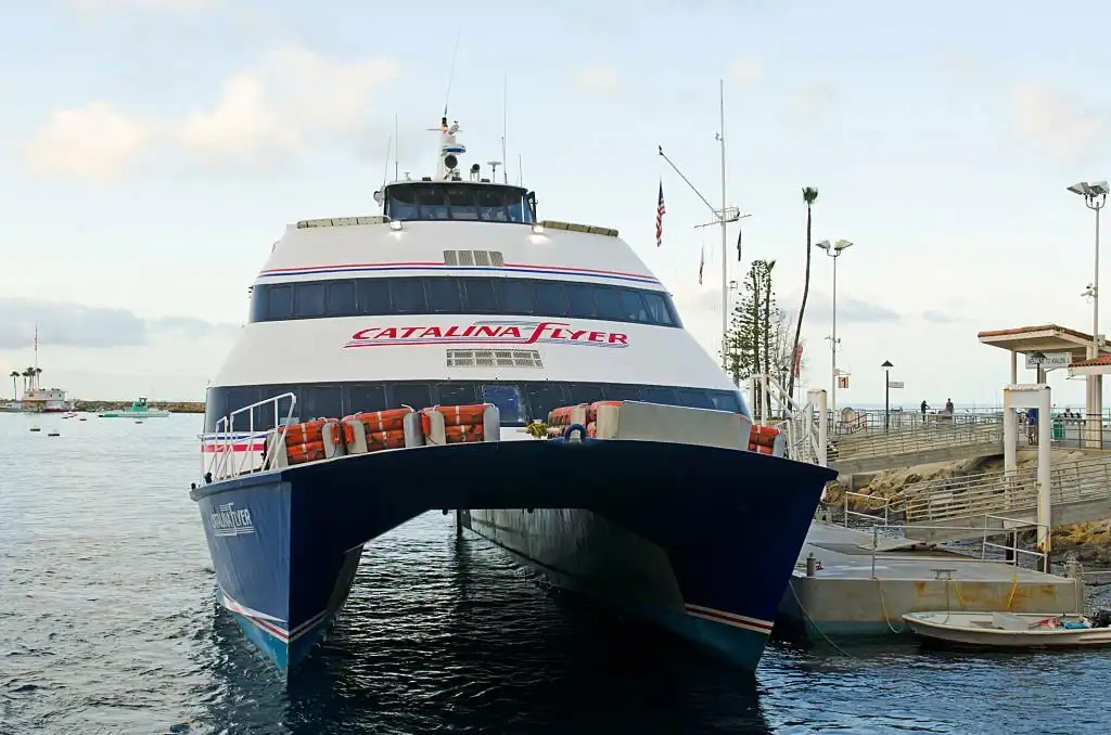 How far is Catalina from San Diego by Boat? 