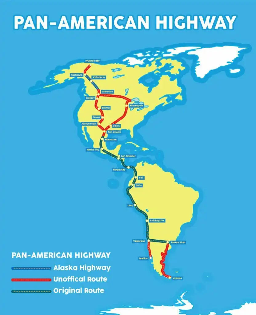 can you drive to south america