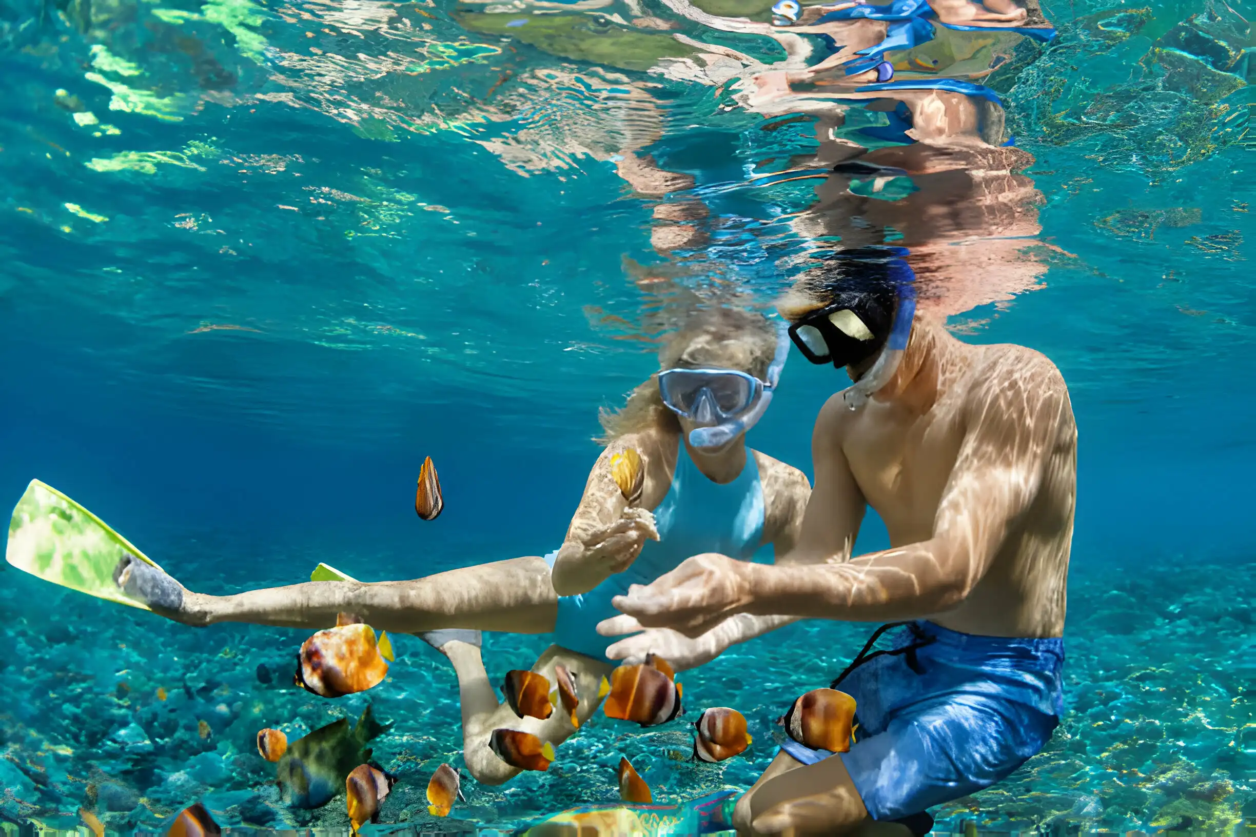 Snorkeling on Catalina Island