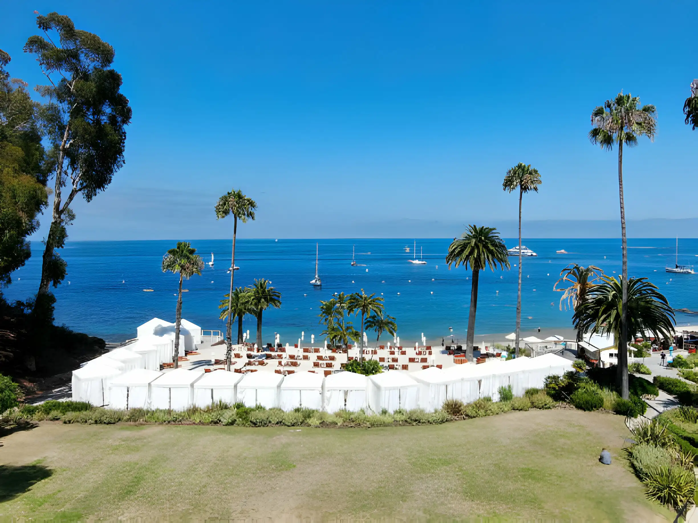 beaches in catalina island