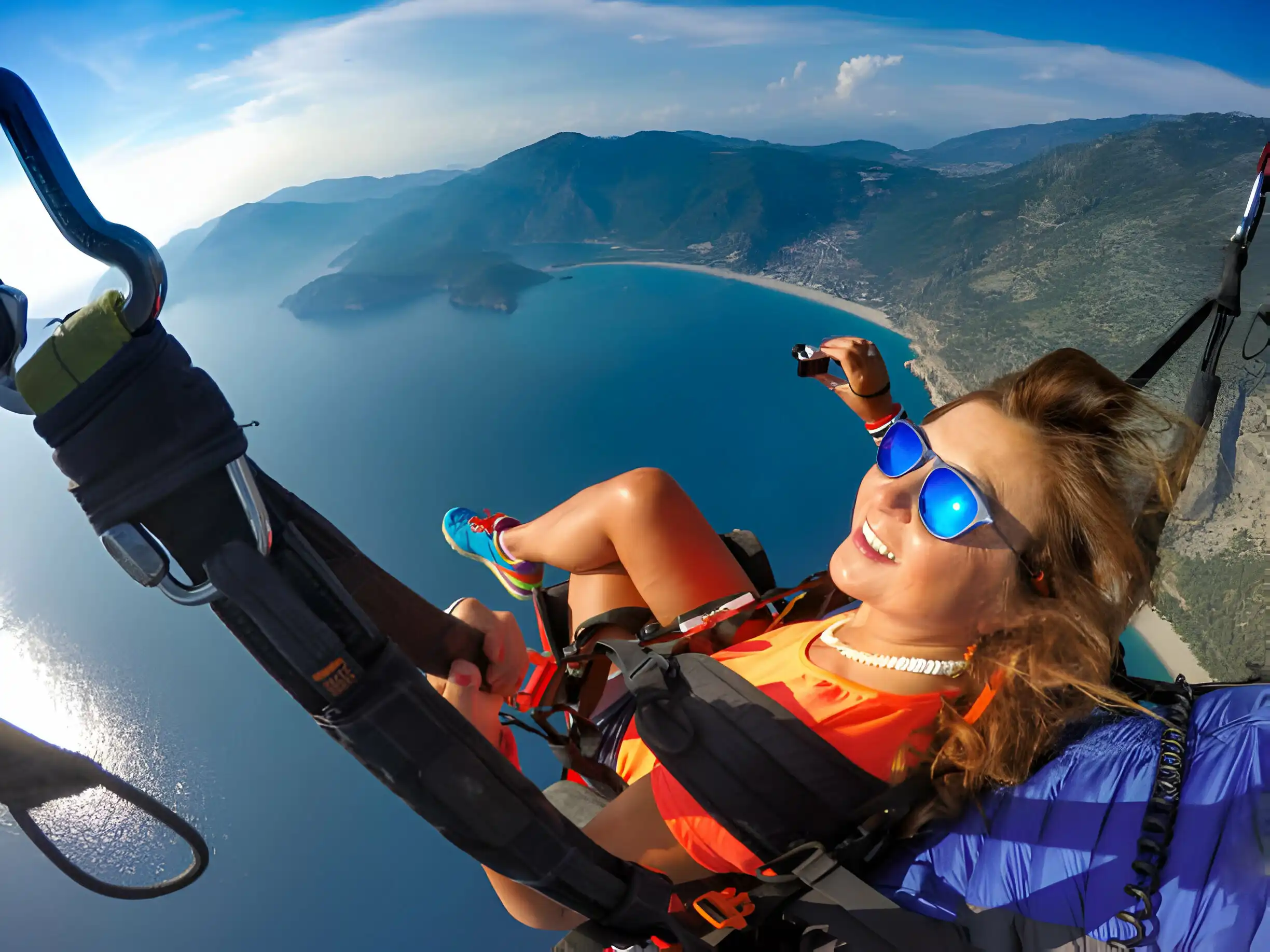 Parasailing on Catalina Island  