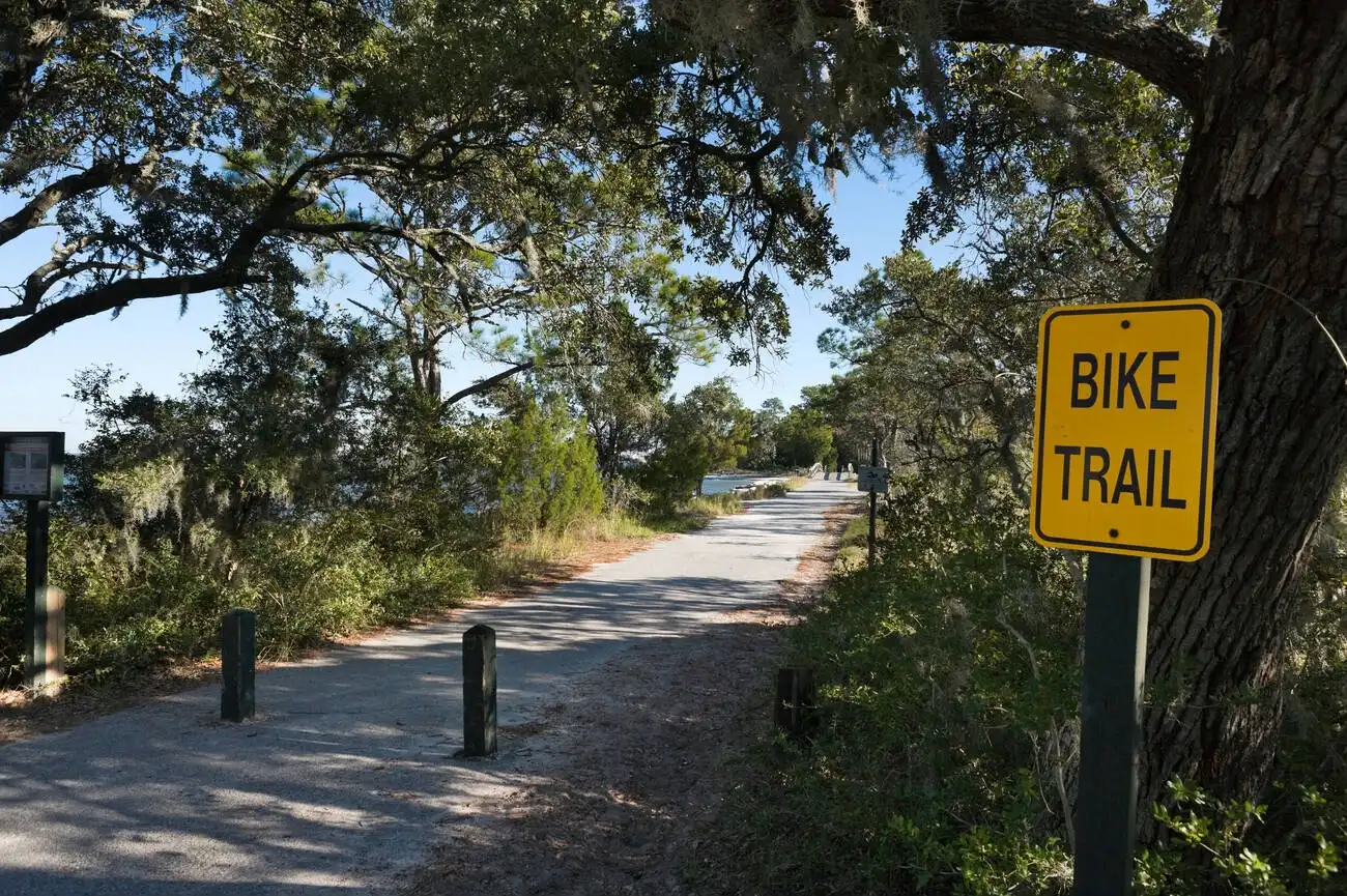 Hiking on Daufuskie Island