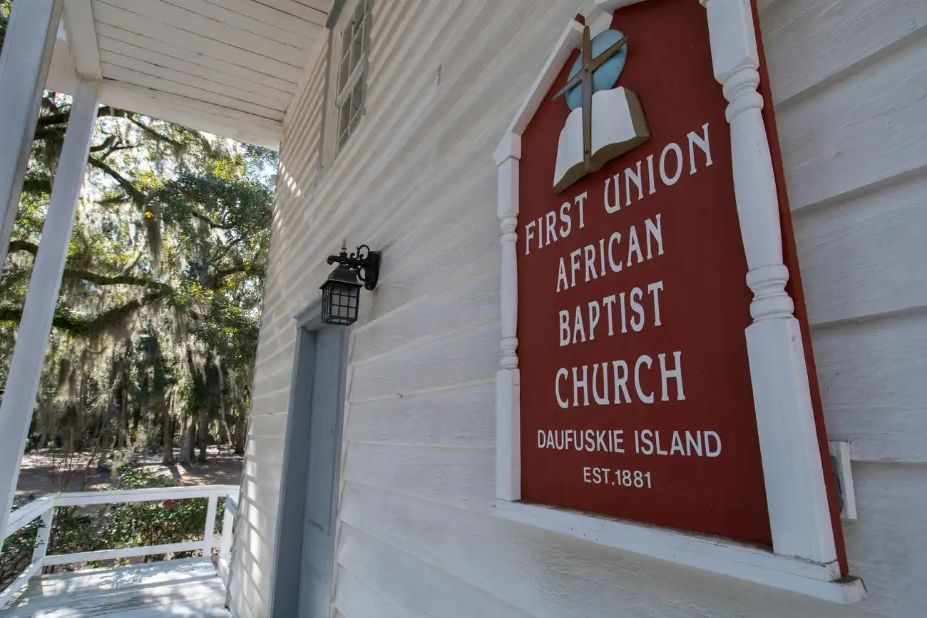 Hiking on Daufuskie Island