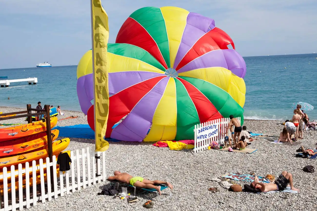 Parasailing on Daufuskie Island