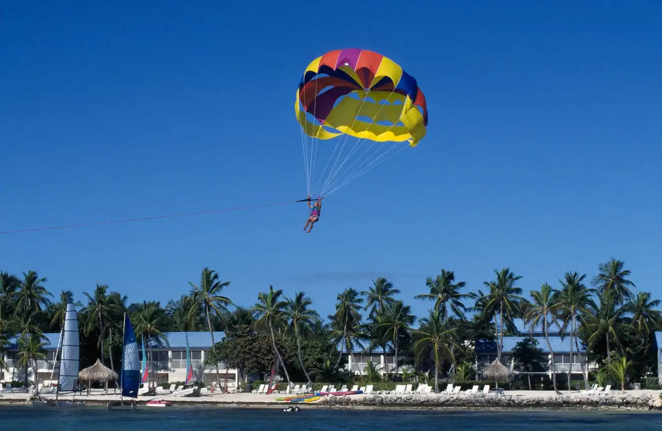 Parasailing on Daufuskie Island