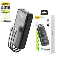 Portable Power Bank 20,000 mAh